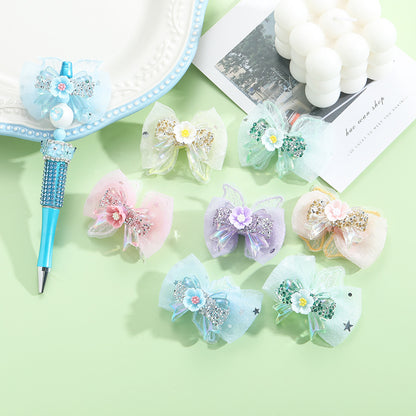 HDLS-flower bowknot bead