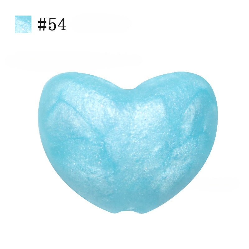 AX-20*14mm Heart-shaped silicone bead