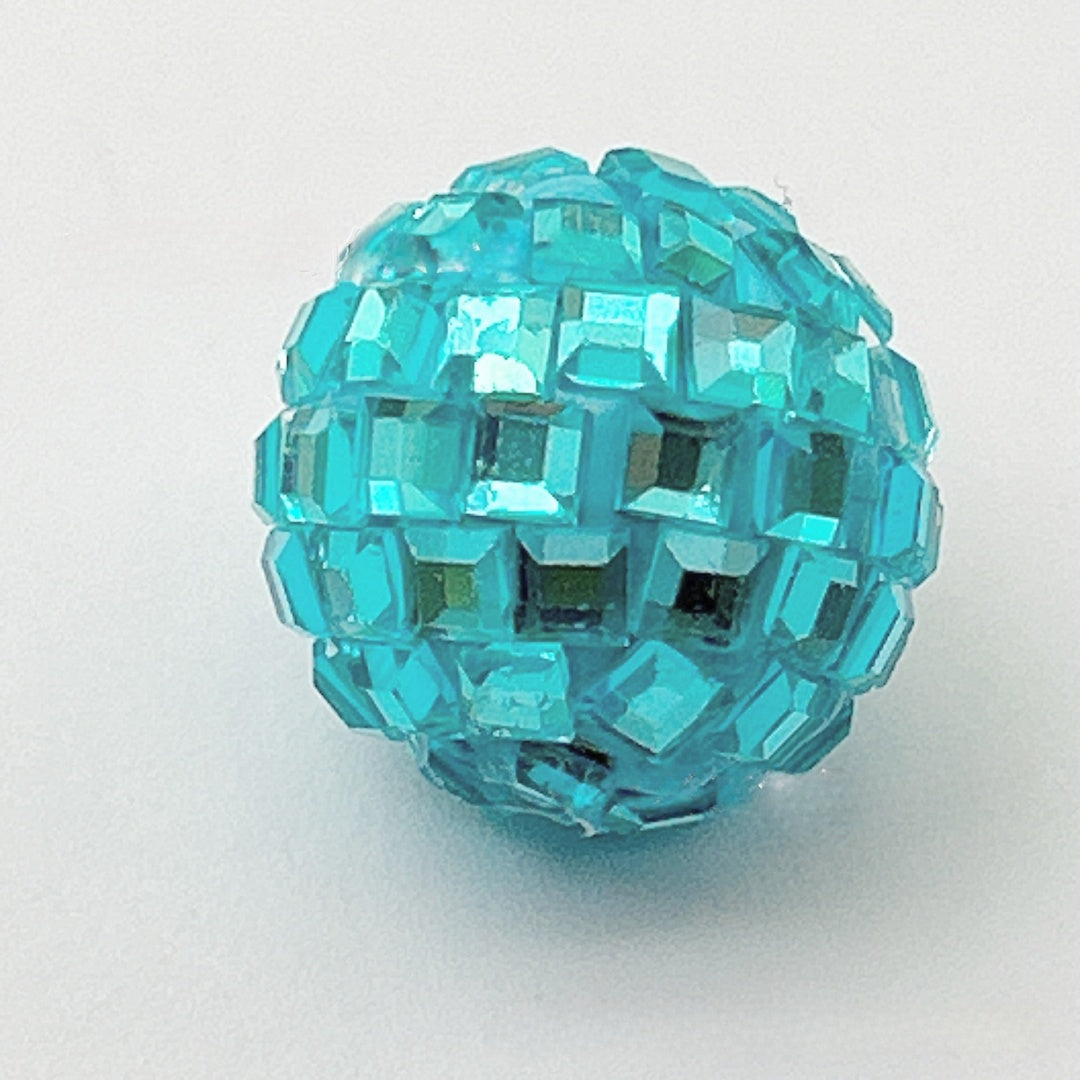 glass diamond beads