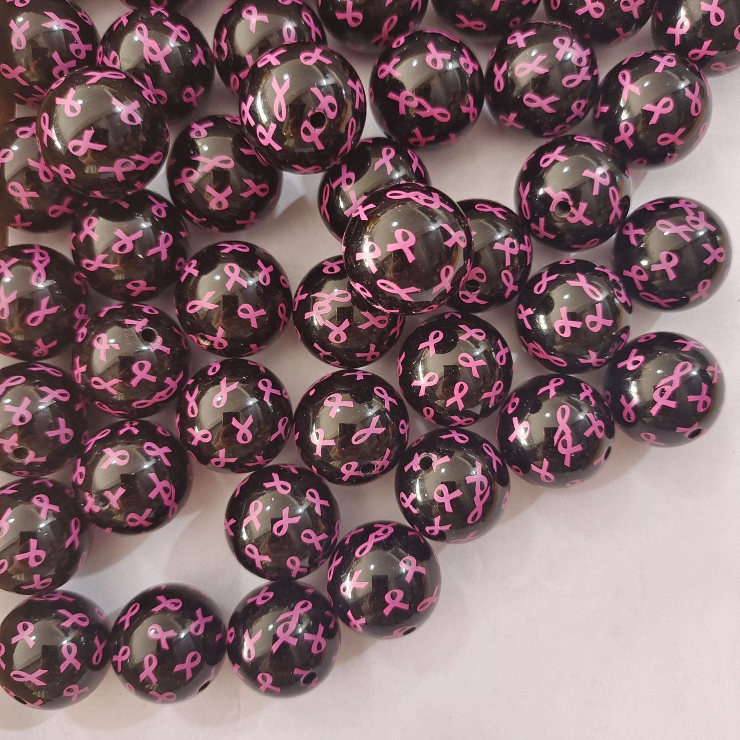 20MM HDJ-bowknot printing  bead