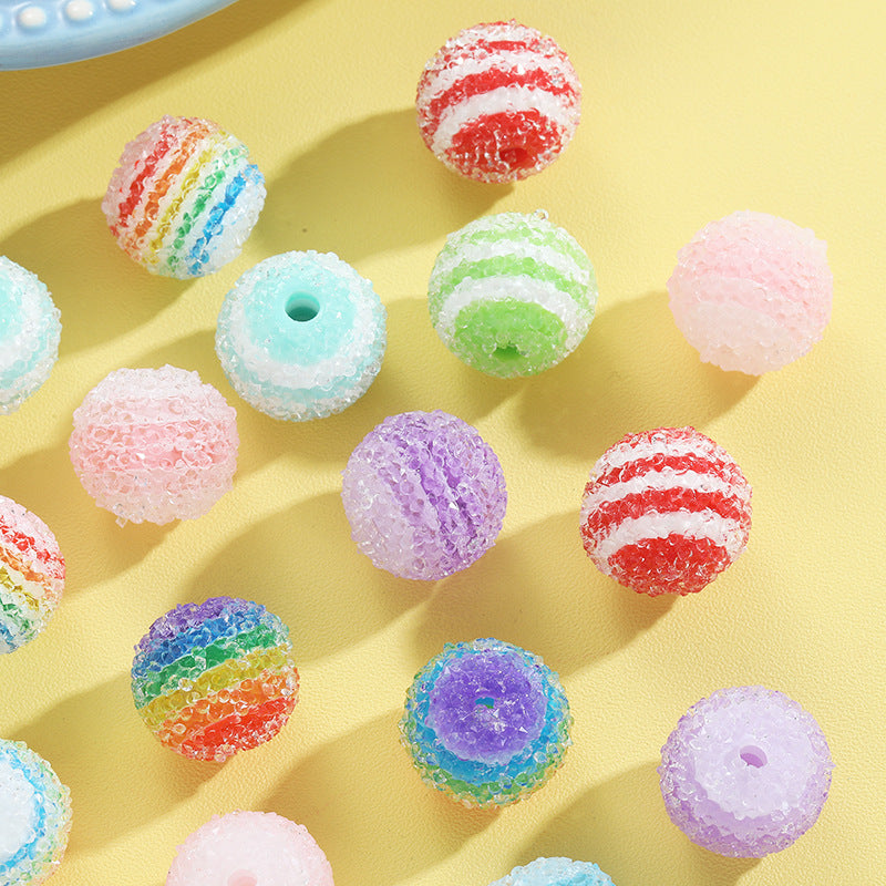 CHST rainbow sugar bead