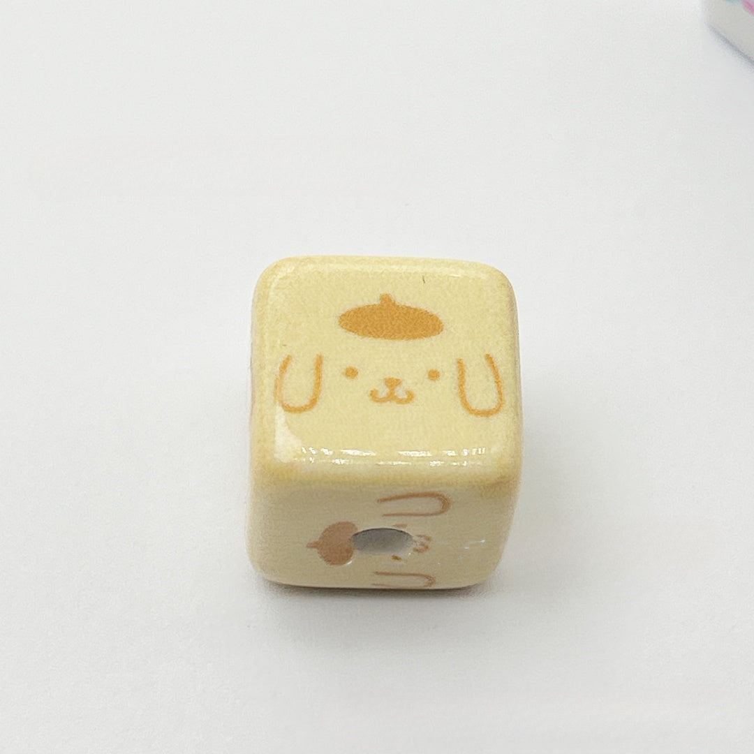 cartoon square beads