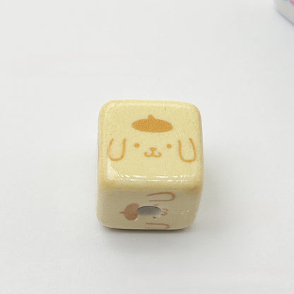 cartoon square beads