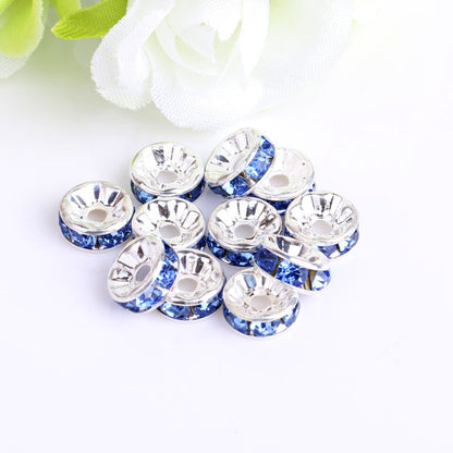 6mm-12mm 100pcs diamond-bordered