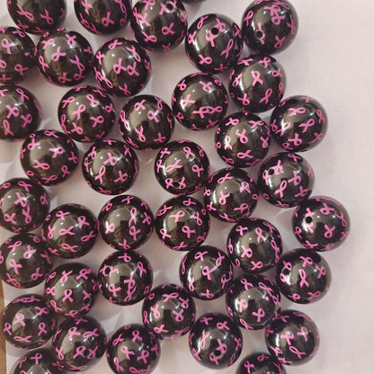 20MM HDJ-bowknot printing  bead