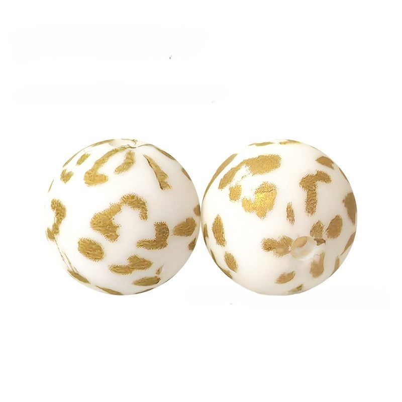 BW00-15mm Leopard bead