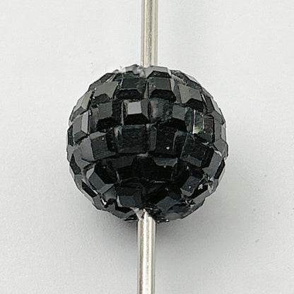 glass diamond beads