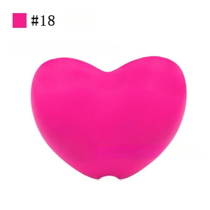 AX-20*14mm Heart-shaped silicone bead