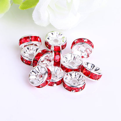 6mm-12mm 100pcs diamond-bordered