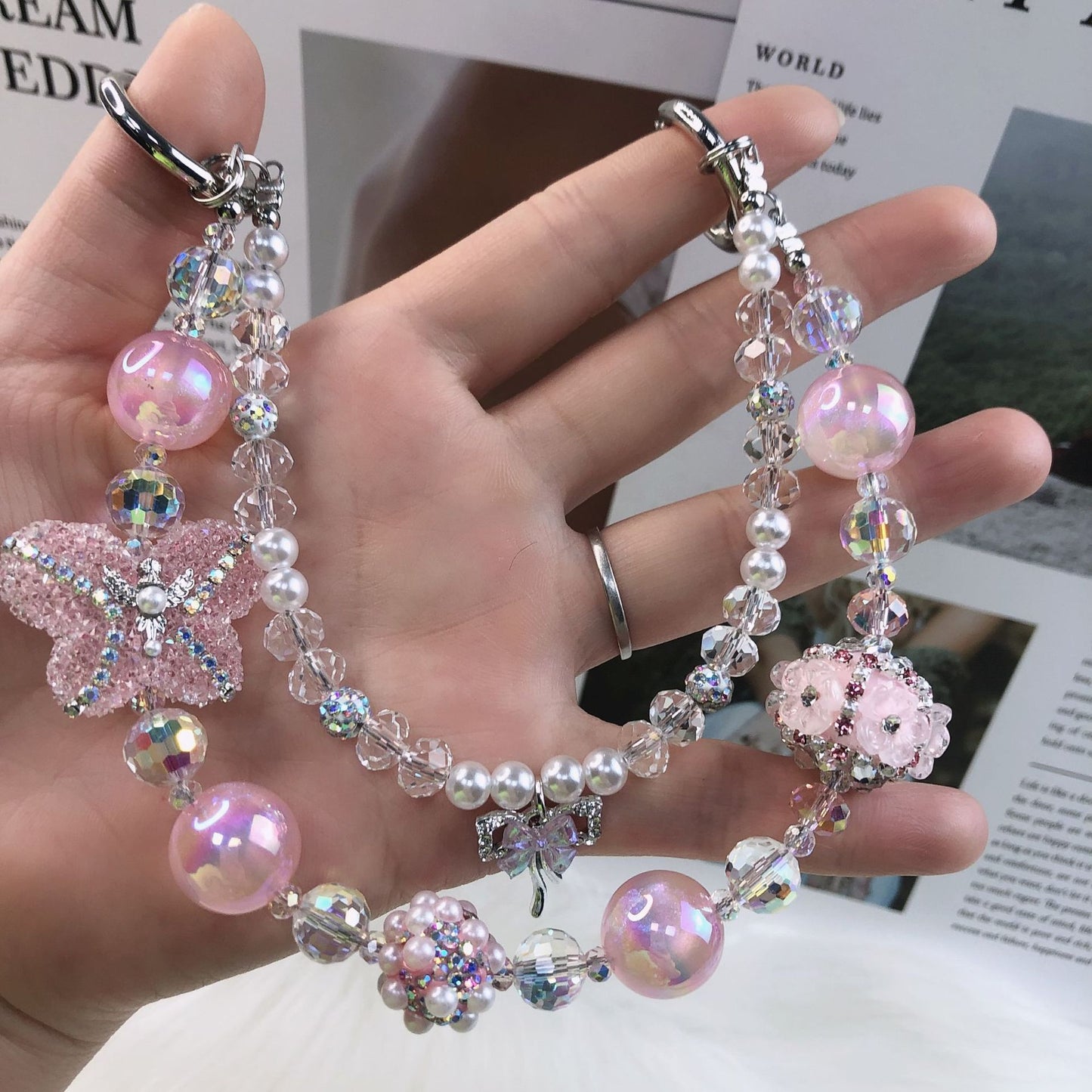 C-Butterfly phone chain