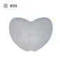 AX-20*14mm Heart-shaped silicone bead