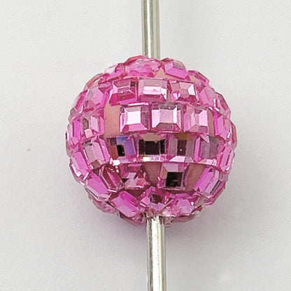 glass diamond beads