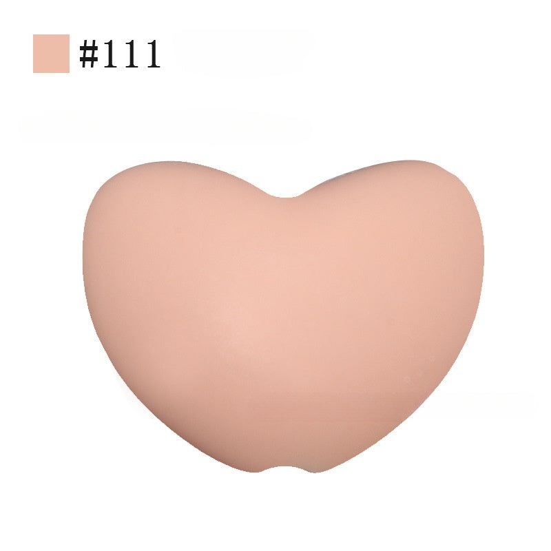 AX-20*14mm Heart-shaped silicone bead