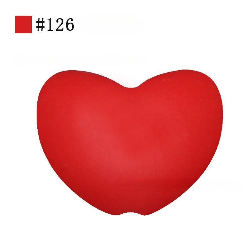 AX-20*14mm Heart-shaped silicone bead