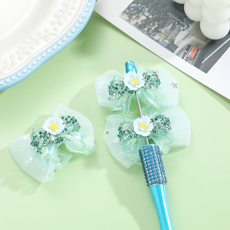 HDLS-flower bowknot bead