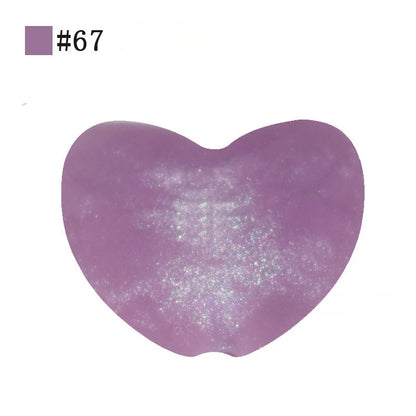 AX-20*14mm Heart-shaped silicone bead