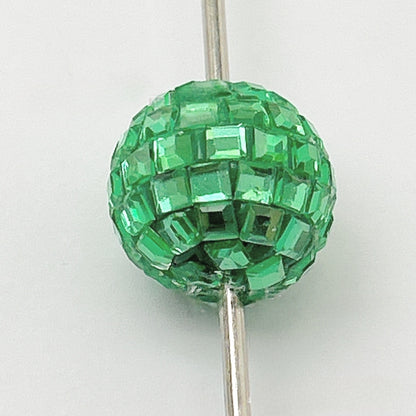 glass diamond beads