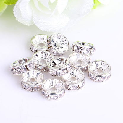 6mm-12mm 100pcs diamond-bordered